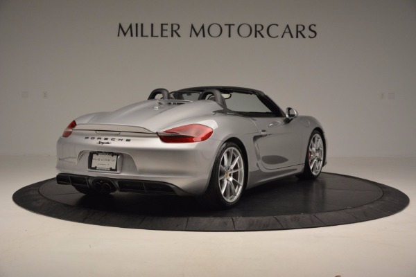 Used 2016 Porsche Boxster Spyder for sale Sold at Alfa Romeo of Westport in Westport CT 06880 7