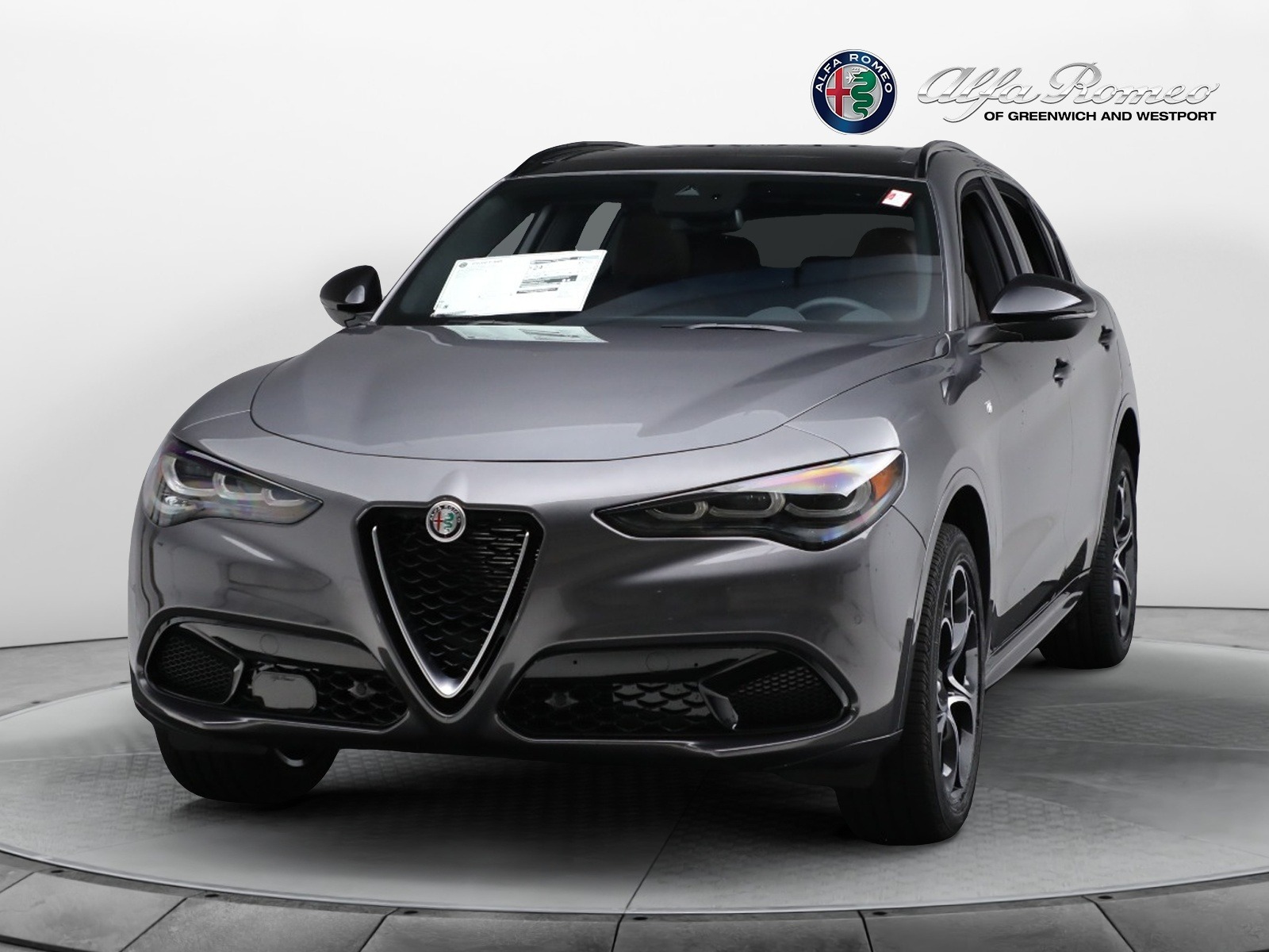 New 2024 Alfa Romeo Stelvio Ti for sale $58,030 at Alfa Romeo of Westport in Westport CT 06880 1