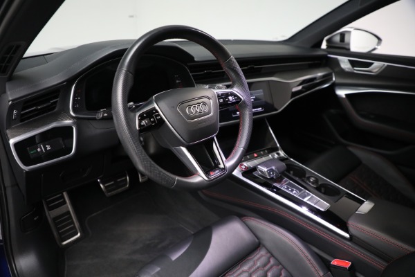 Used 2021 Audi RS 6 Avant 4.0T quattro Avant for sale Sold at Alfa Romeo of Westport in Westport CT 06880 13