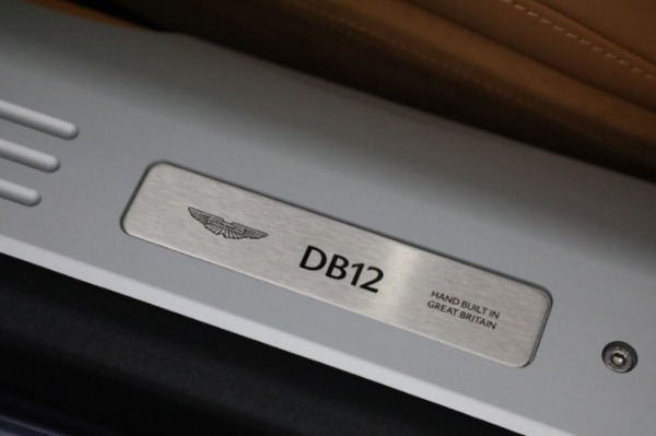 New 2024 Aston Martin DB12 Volante for sale Sold at Alfa Romeo of Westport in Westport CT 06880 26