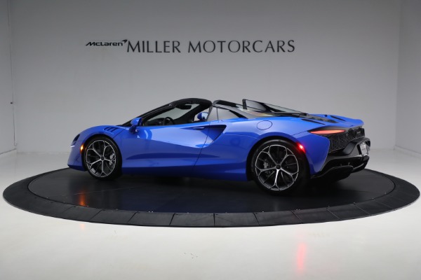 New 2025 McLaren Artura Spider Performance for sale $329,718 at Alfa Romeo of Westport in Westport CT 06880 4
