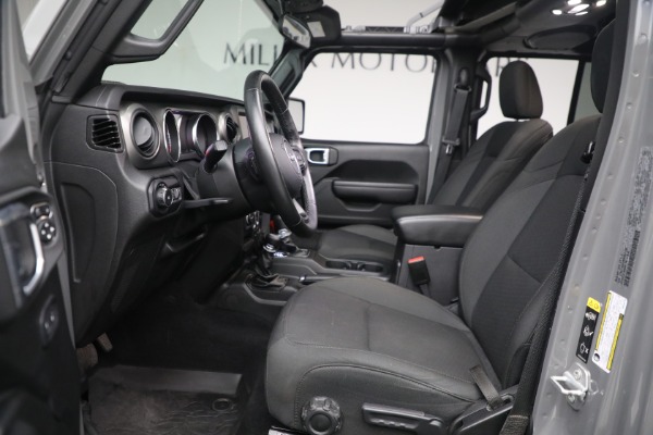 Used 2022 Jeep Wrangler Unlimited Sport Altitude for sale Sold at Alfa Romeo of Westport in Westport CT 06880 14