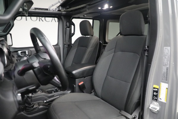 Used 2022 Jeep Wrangler Unlimited Sport Altitude for sale Sold at Alfa Romeo of Westport in Westport CT 06880 15