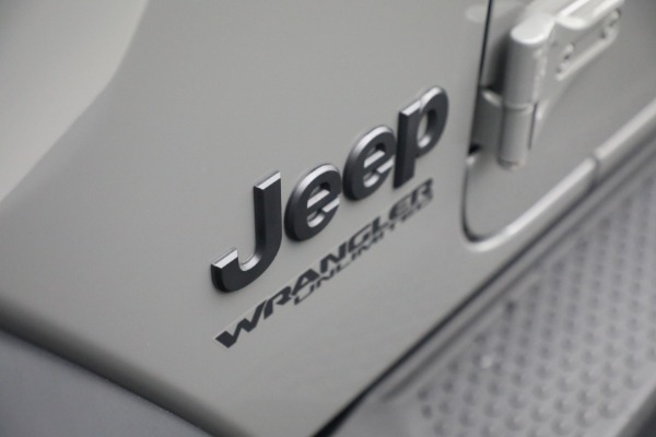Used 2022 Jeep Wrangler Unlimited Sport Altitude for sale Sold at Alfa Romeo of Westport in Westport CT 06880 21