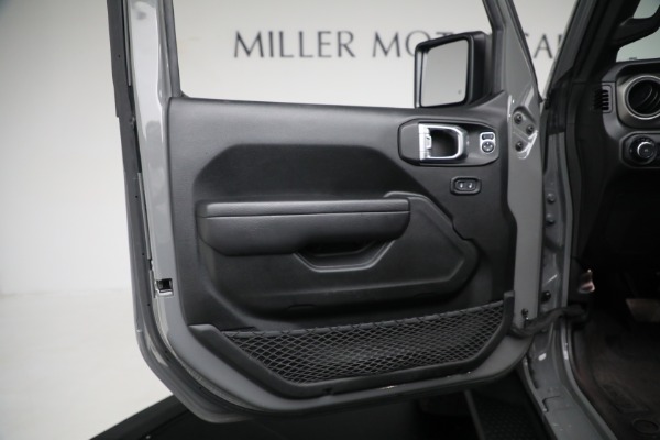 Used 2022 Jeep Wrangler Unlimited Sport Altitude for sale Sold at Alfa Romeo of Westport in Westport CT 06880 23