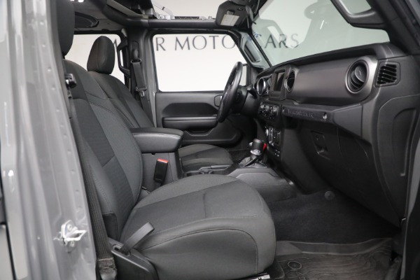 Used 2022 Jeep Wrangler Unlimited Sport Altitude for sale Sold at Alfa Romeo of Westport in Westport CT 06880 24