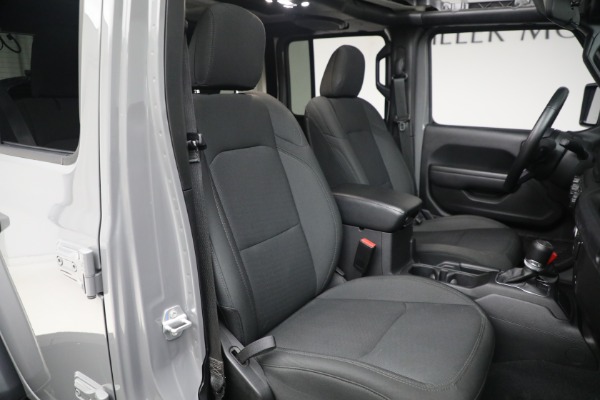 Used 2022 Jeep Wrangler Unlimited Sport Altitude for sale Sold at Alfa Romeo of Westport in Westport CT 06880 25