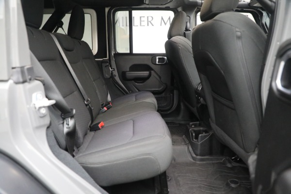 Used 2022 Jeep Wrangler Unlimited Sport Altitude for sale Sold at Alfa Romeo of Westport in Westport CT 06880 27