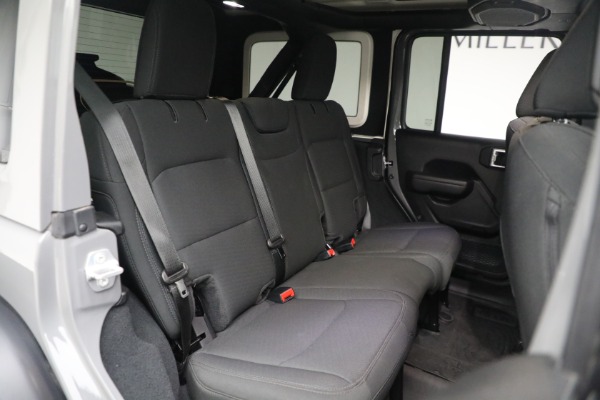 Used 2022 Jeep Wrangler Unlimited Sport Altitude for sale Sold at Alfa Romeo of Westport in Westport CT 06880 28