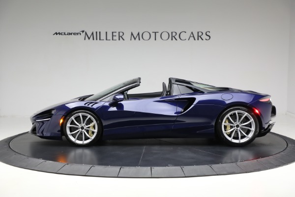 New 2025 McLaren Artura Spider TechLux for sale $327,158 at Alfa Romeo of Westport in Westport CT 06880 3