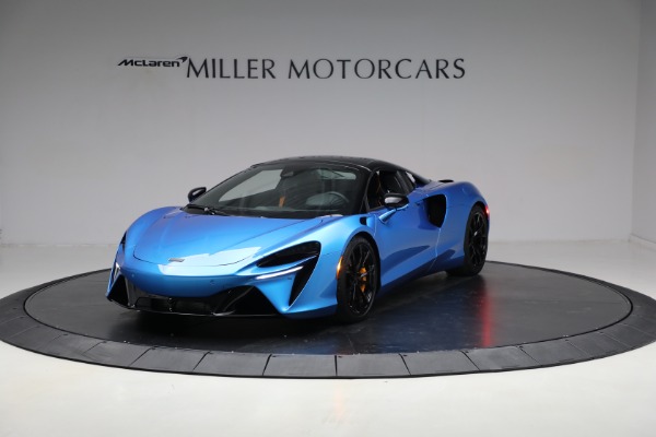 New 2025 McLaren Artura Spider TechLux for sale Sold at Alfa Romeo of Westport in Westport CT 06880 22