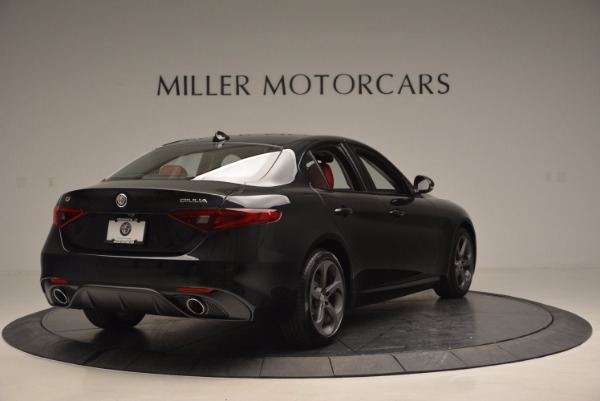 New 2017 Alfa Romeo Giulia Q4 for sale Sold at Alfa Romeo of Westport in Westport CT 06880 7