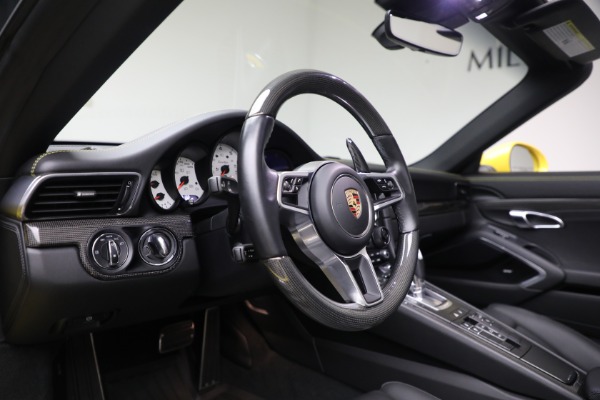 Used 2017 Porsche 911 Turbo Cabriolet for sale Sold at Alfa Romeo of Westport in Westport CT 06880 13