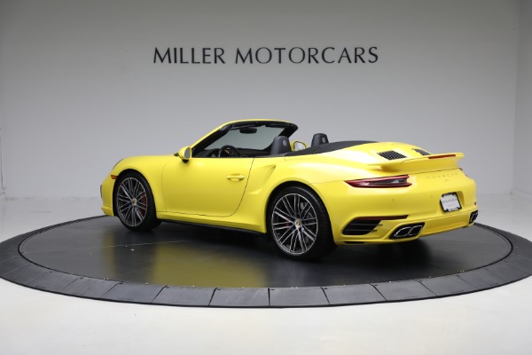 Used 2017 Porsche 911 Turbo Cabriolet for sale Sold at Alfa Romeo of Westport in Westport CT 06880 4