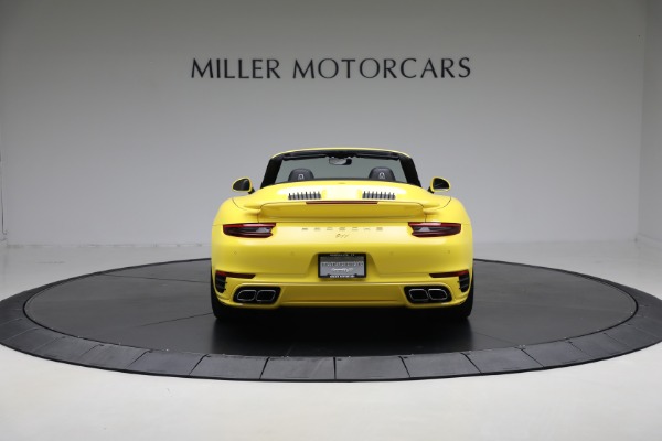 Used 2017 Porsche 911 Turbo Cabriolet for sale Sold at Alfa Romeo of Westport in Westport CT 06880 6