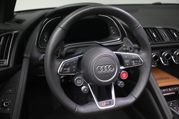 Used 2023 Audi R8 5.2 quattro V10 perform. Spyder for sale Sold at Alfa Romeo of Westport in Westport CT 06880 18