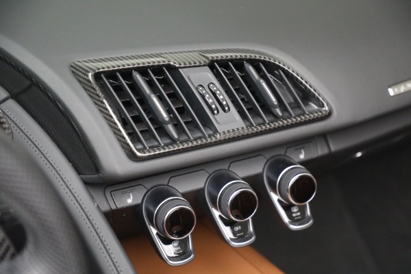 Used 2023 Audi R8 5.2 quattro V10 perform. Spyder for sale Sold at Alfa Romeo of Westport in Westport CT 06880 20