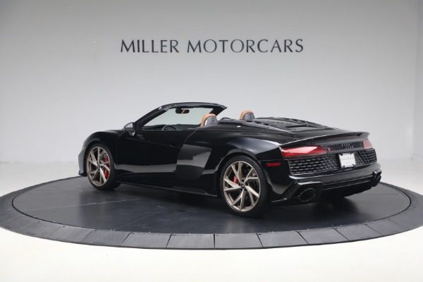 Used 2023 Audi R8 5.2 quattro V10 perform. Spyder for sale Sold at Alfa Romeo of Westport in Westport CT 06880 3