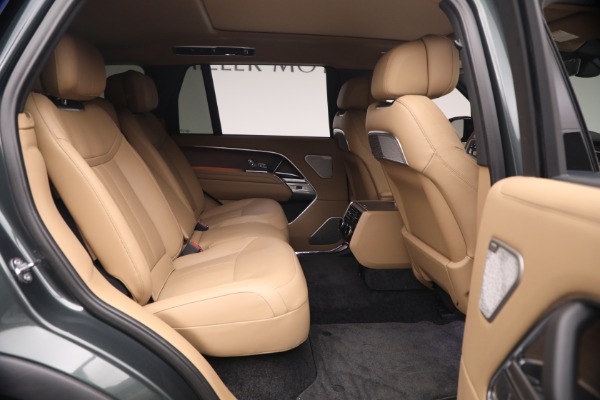 Used 2025 Land Rover Range Rover P530 Autobiography LWB for sale $153,900 at Alfa Romeo of Westport in Westport CT 06880 22
