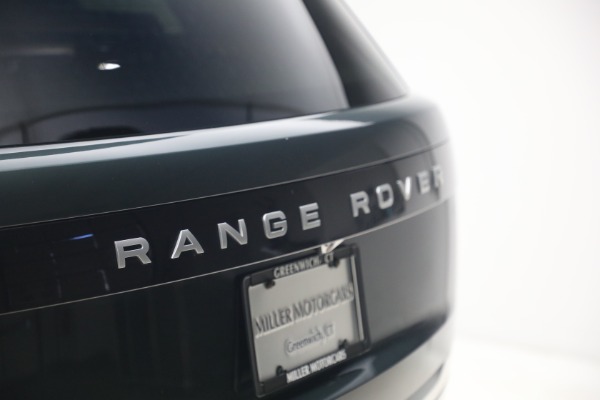 Used 2025 Land Rover Range Rover P530 Autobiography LWB for sale $153,900 at Alfa Romeo of Westport in Westport CT 06880 27