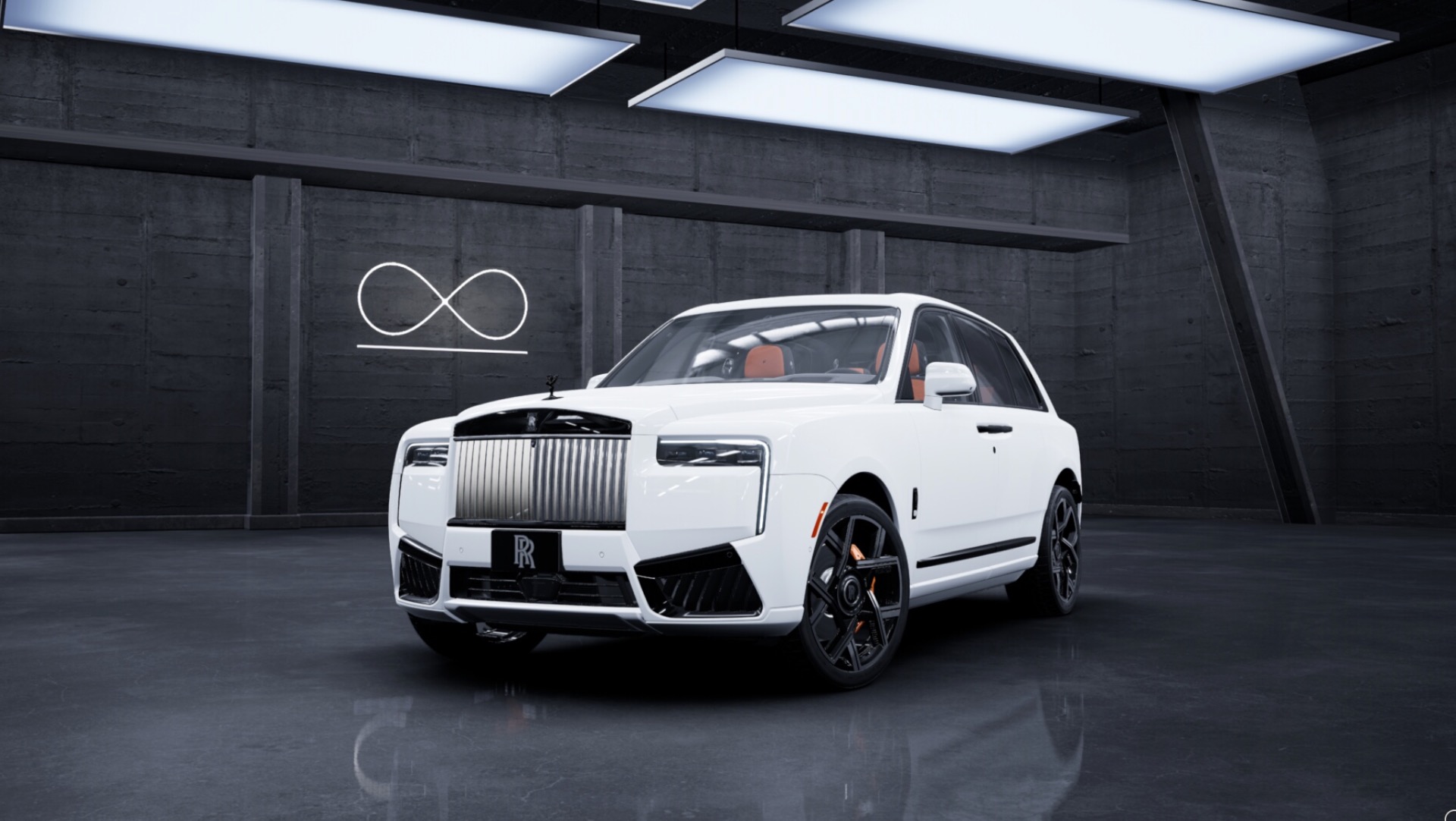 New 2027 Rolls-Royce Black Badge Cullinan for sale $573,500 at Alfa Romeo of Westport in Westport CT 06880 1