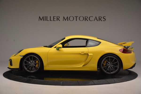 Used 2016 Porsche Cayman GT4 for sale Sold at Alfa Romeo of Westport in Westport CT 06880 3