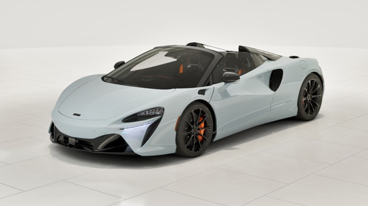 New 2026 McLaren Artura Spider Vision for sale $337,400 at Alfa Romeo of Westport in Westport CT 06880 1