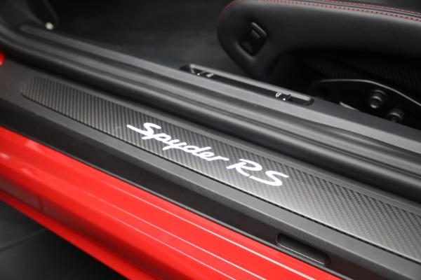 Used 2025 Porsche 718 Boxster Spyder RS for sale $205,900 at Alfa Romeo of Westport in Westport CT 06880 24