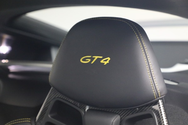 Used 2016 Porsche Cayman GT4 for sale $149,900 at Alfa Romeo of Westport in Westport CT 06880 22