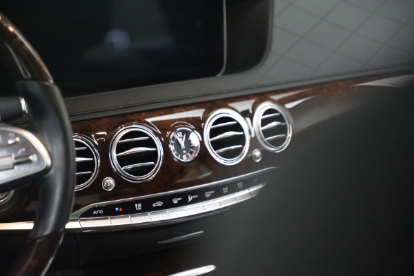 Used 2019 Mercedes-Benz S-Class S 560 4MATIC for sale $49,900 at Alfa Romeo of Westport in Westport CT 06880 23